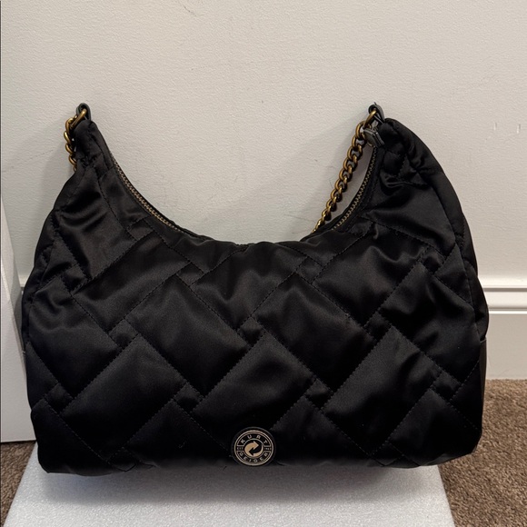 Kurt Geiger Black Quilted Shoulder Bag with Gold Chain and Raven 🐦‍⬛ - Picture 7 of 14